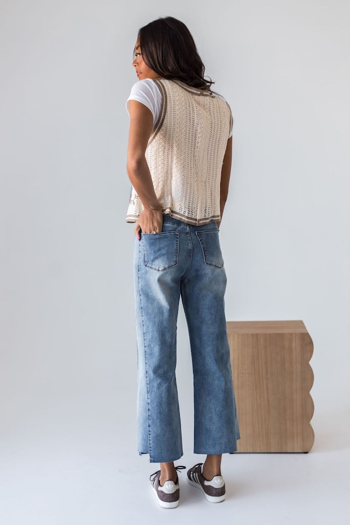 One Single Moment Wide Leg Jeans