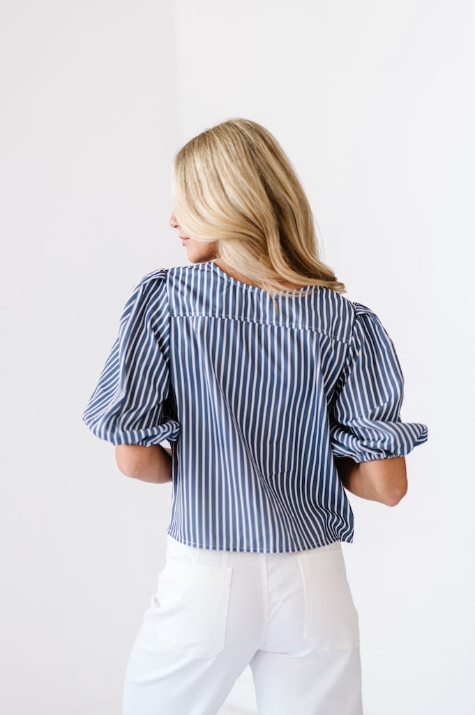 Agatha Bow Front Blouse