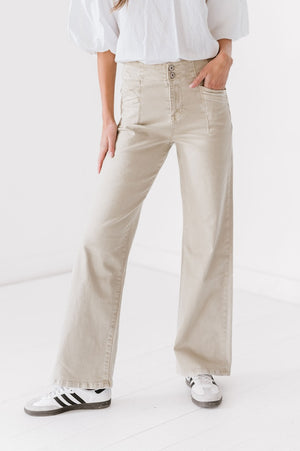 In Stride Wide Leg Jeans