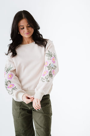 Wisteria Fleece Pullover