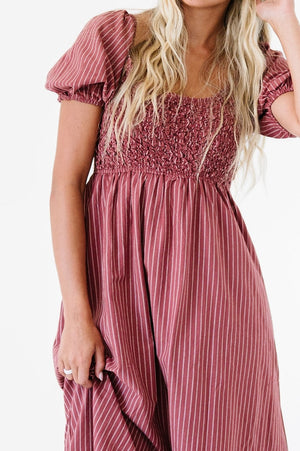 Desert Rose Smocked Dress