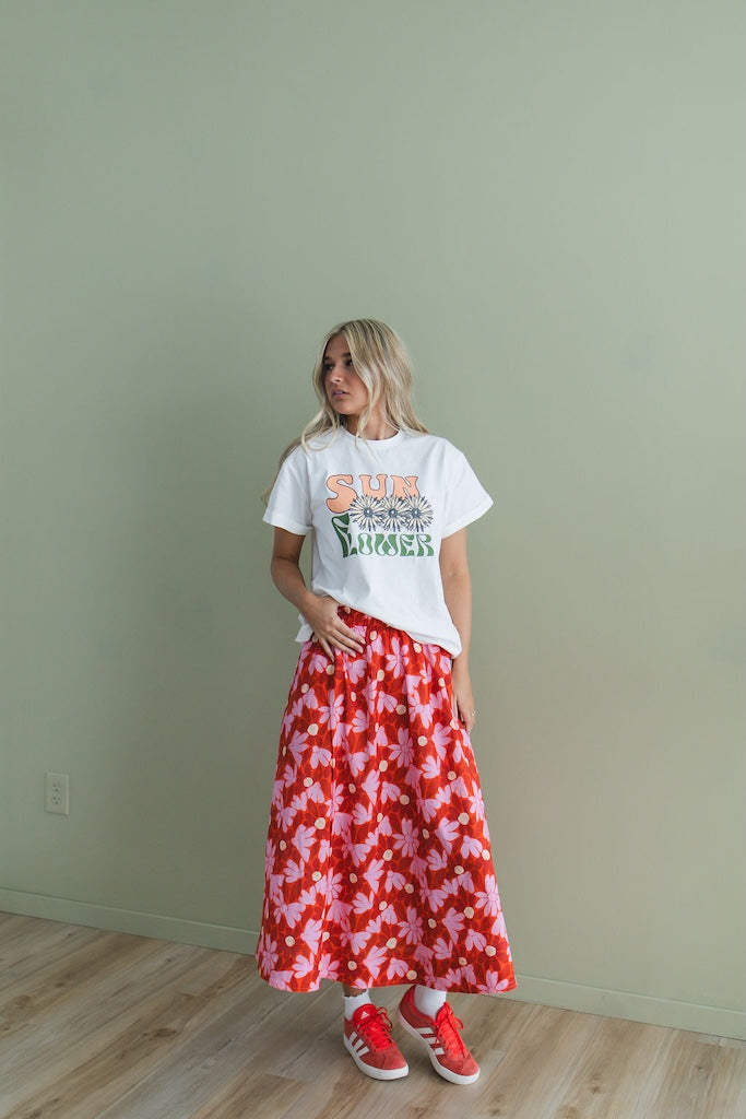 Zinnia Midi Skirt