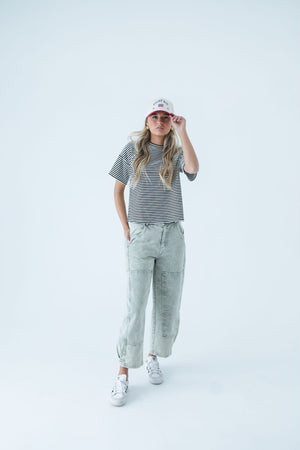 Moxie Mineral Barrel Pants